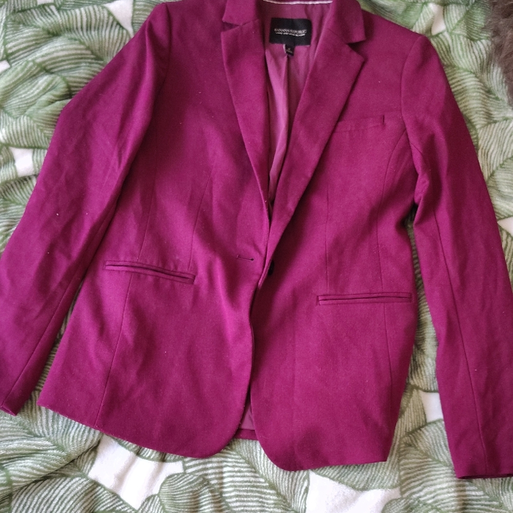 Women's Magenta Blazer